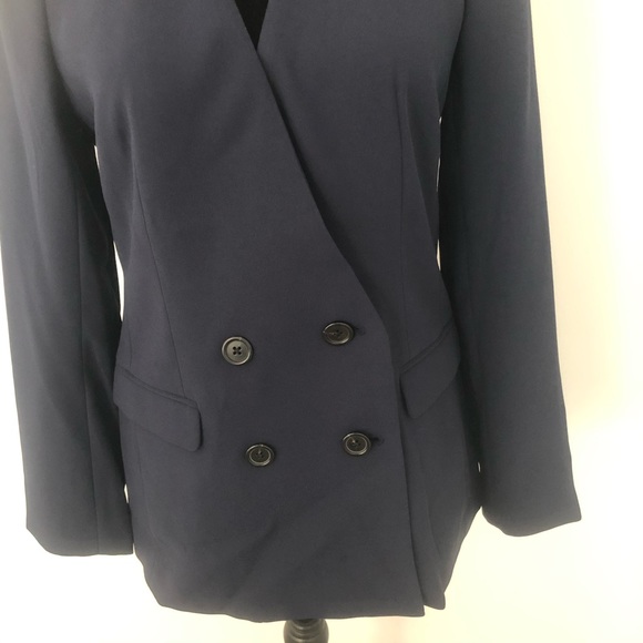 J Crew French Girl Blazer 12, Navy 2 Button NWT - Picture 7 of 11